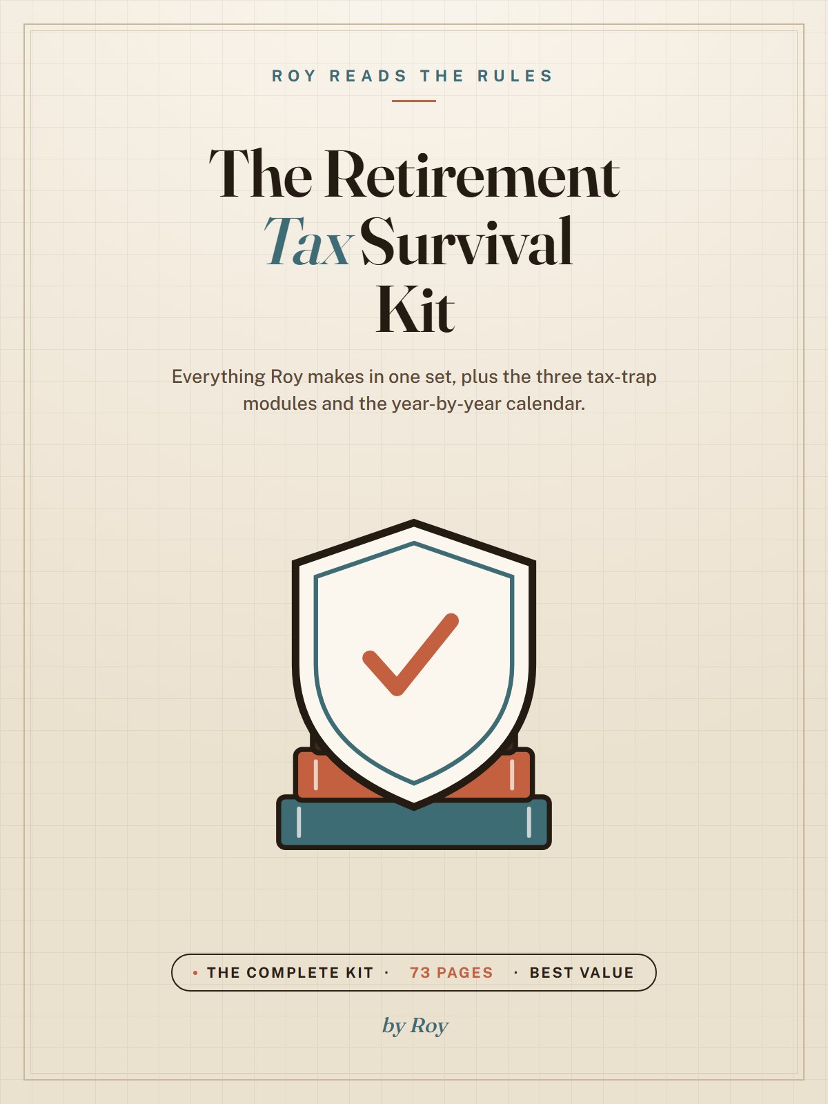 Retirement Tax Survival Kit cover